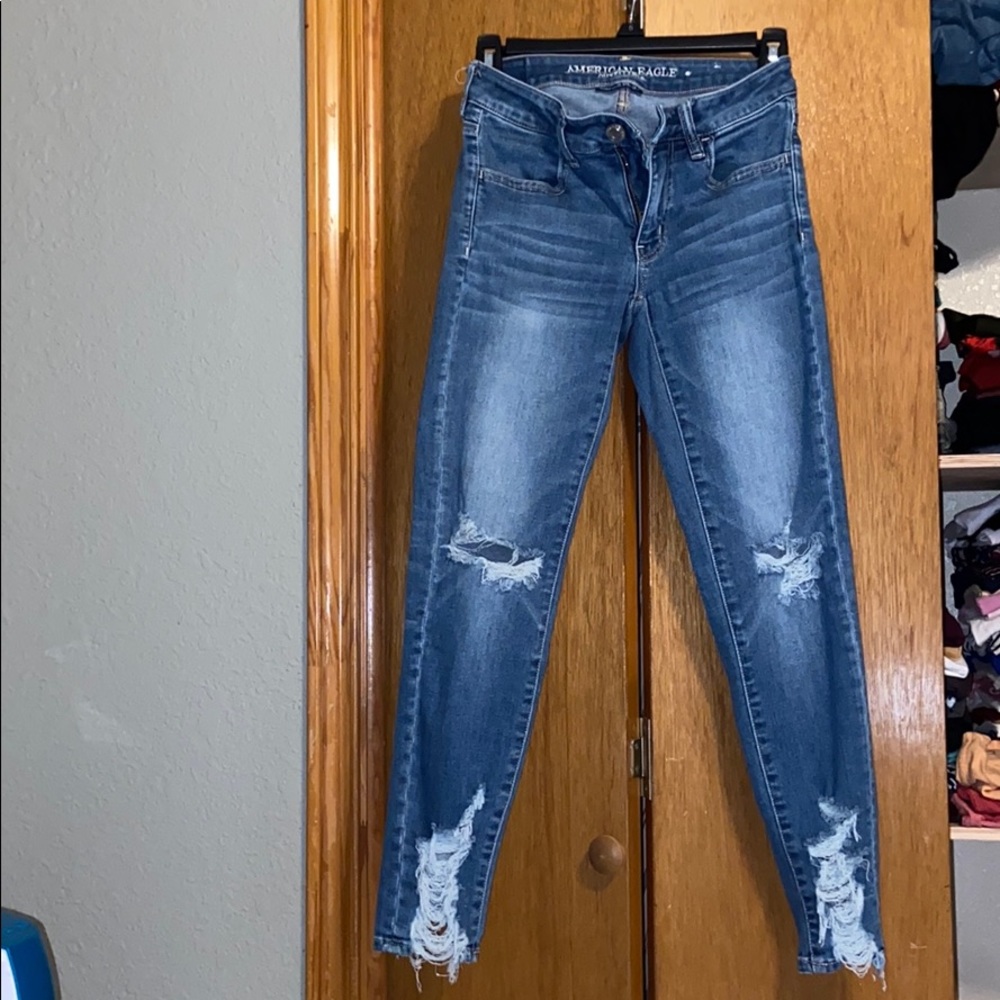 Used jeans